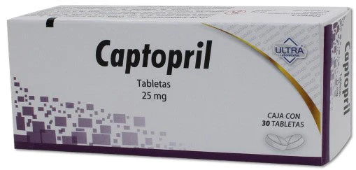 [153M2003] Captopril Ultra tabletas 25mg C/30