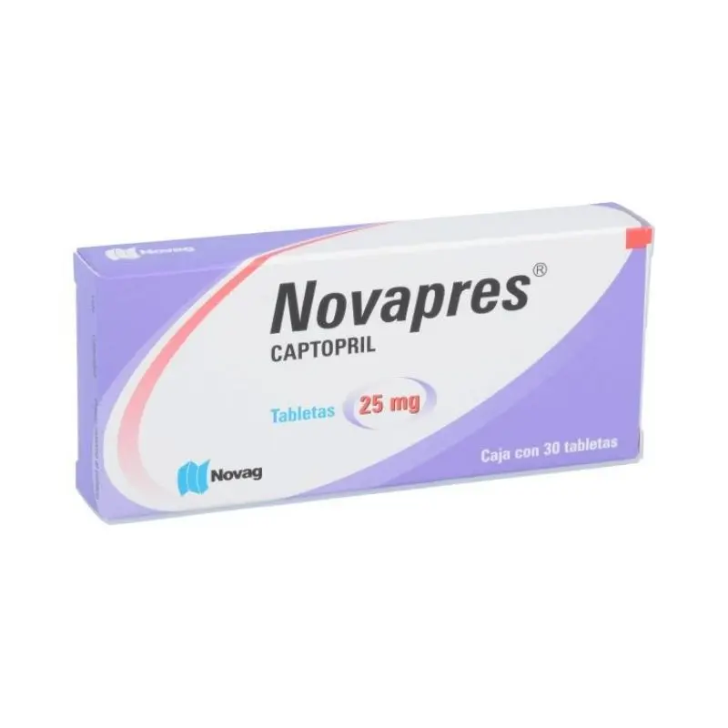 [084M93] Novapres tabletas 25mg C/30