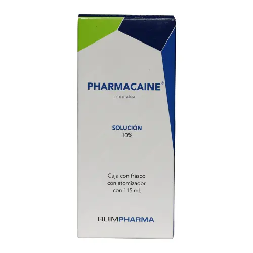 [476M2005] Pharmacaine solución atomizador 10% (Lidocaína) 115ml