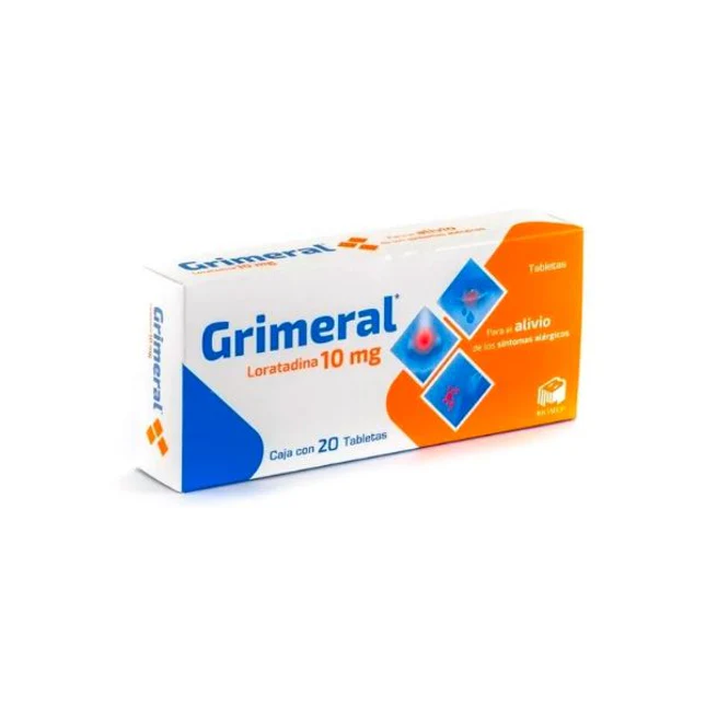 [376M2017] Grimeral tabletas 10mg (Loratadina) C/10