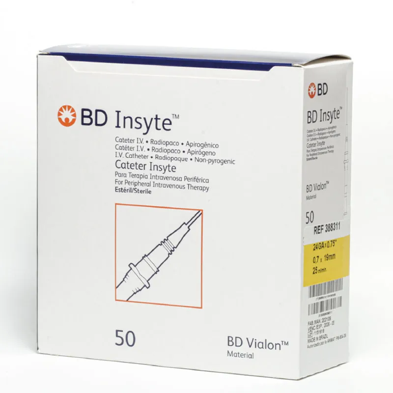 [388311] Insyte catéter intravenoso 24Gx19mm c/50