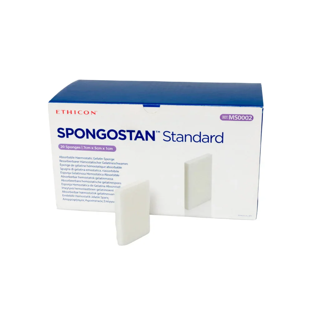 [MS0002] Spongostan Standard esponja hemostático 7x5cm C/1 