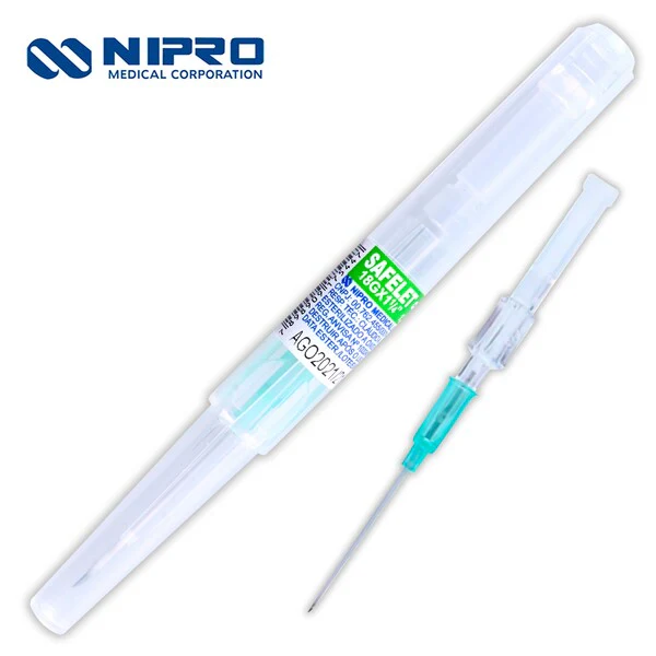 [Cl+1832ISO] Safelet catéter intravenoso 18Gx32mm (verde) c/1