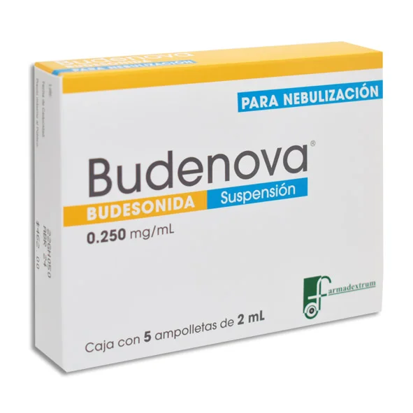 [087M2019] Budenova suspensión p/nebulización 0.250mg/2ml (Budesonida) C/5