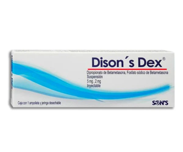[423M2014] Dison's Dex solución inyectable 5-2mg/1ml (Betametasona) C/1