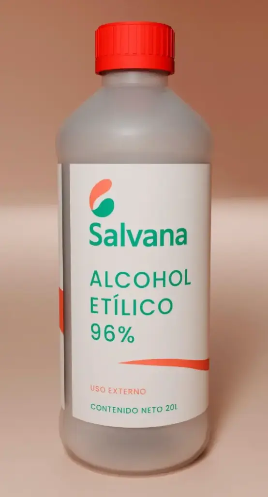 [ALESD01L] Alcohol etílico 96% sin desnaturalizar 1L