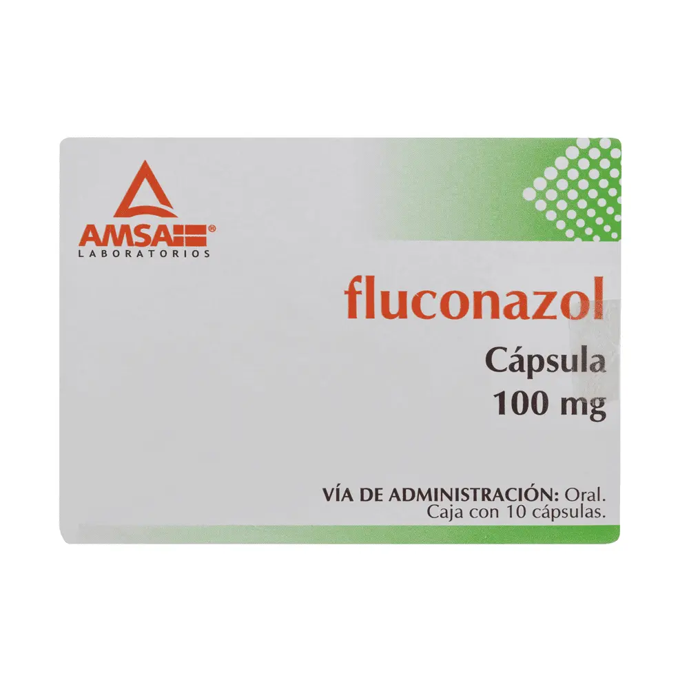 [325M96] Fluconazol AMSA tabletas 100mg C/10