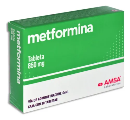 [299M2000] Metformina AMSA tabletas 850mg C/30