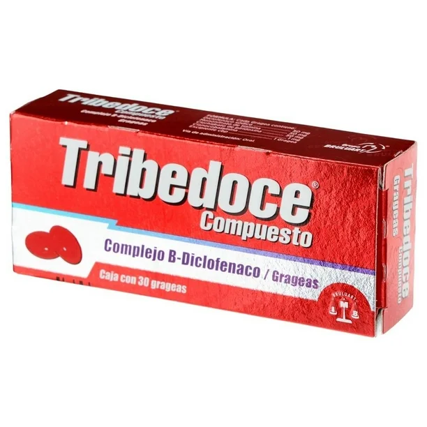 [471M2001] Tribedoce compuesto tabletas (Complejo B/Diclofenaco) C/30