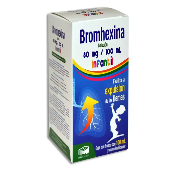 [222M2009-2] Bromhexina Biomep solución oral infantil 80g/100ml 100ml