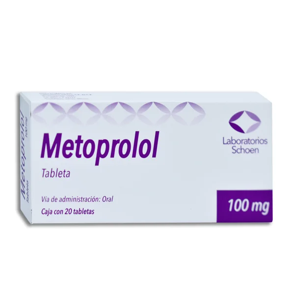 [159M2019] Metoprolol Schoen tabletas 100mg C/20