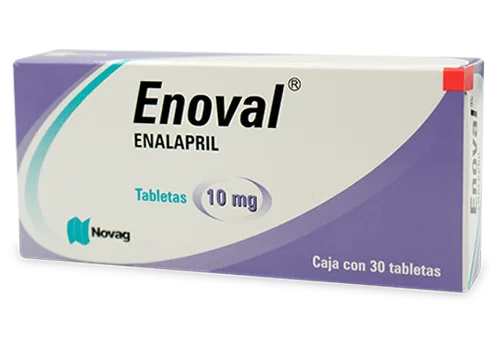 [469M97] Enoval tabletas 10mg (Enalapril) C/30