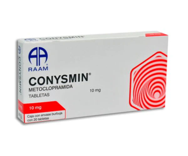 [080M2015] Conysmin tabletas 10mg (Metoclopramida) C/20
