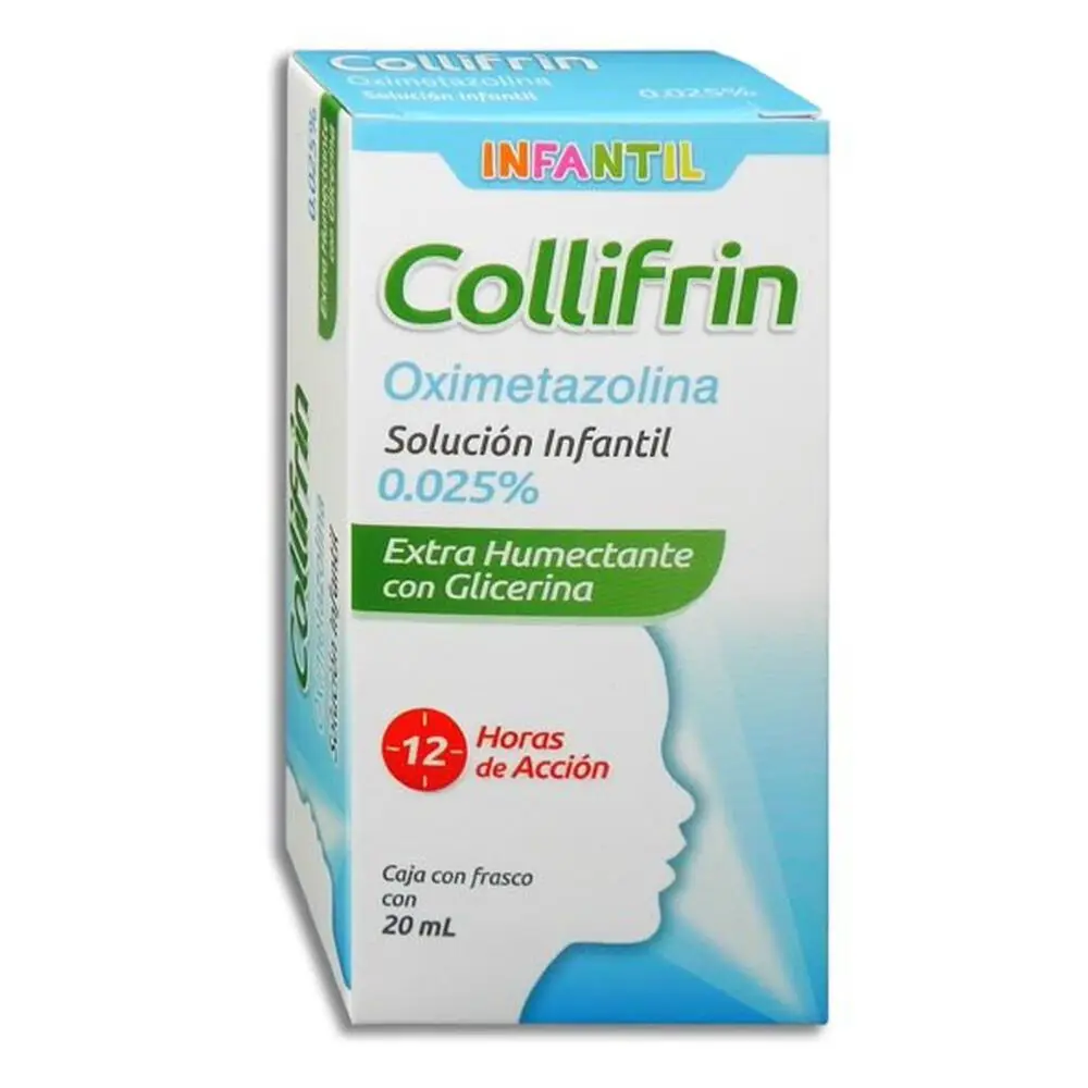 [492M2004] Collifrin solución nasal infantil 0.025% (Oximetazolina) 20ml