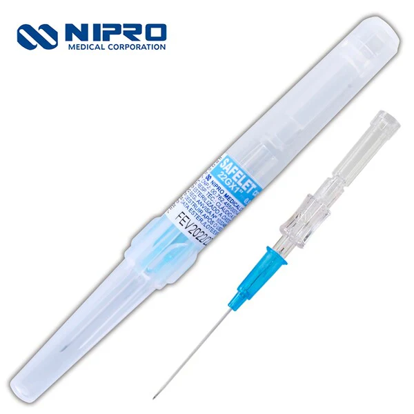 [Cl+2225ISO] Safelet catéter intravenoso 22Gx25mm (azul) c/1