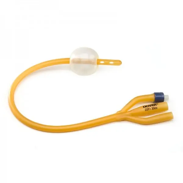 Sonda Foley de látex de 3 vías c/globo de 30 ml 22FR C/1