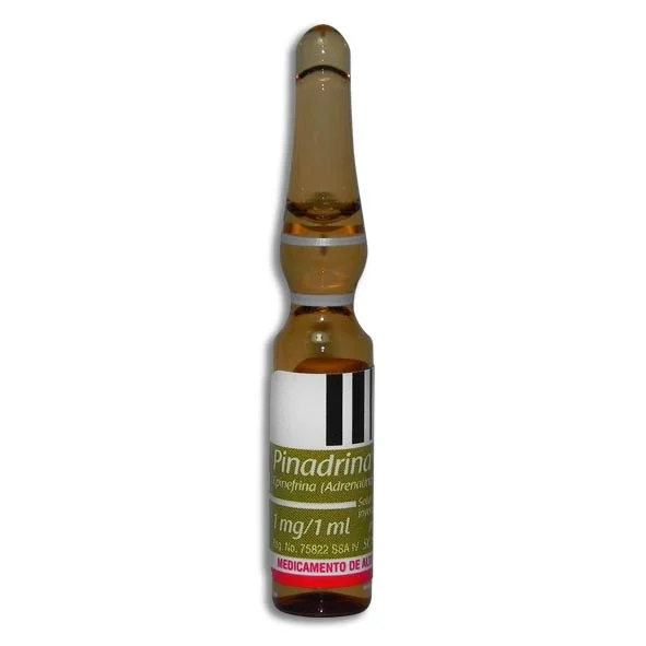 [75822] Pinadrina solución inyectable 1mg/1ml (Epinefrina) C/50
