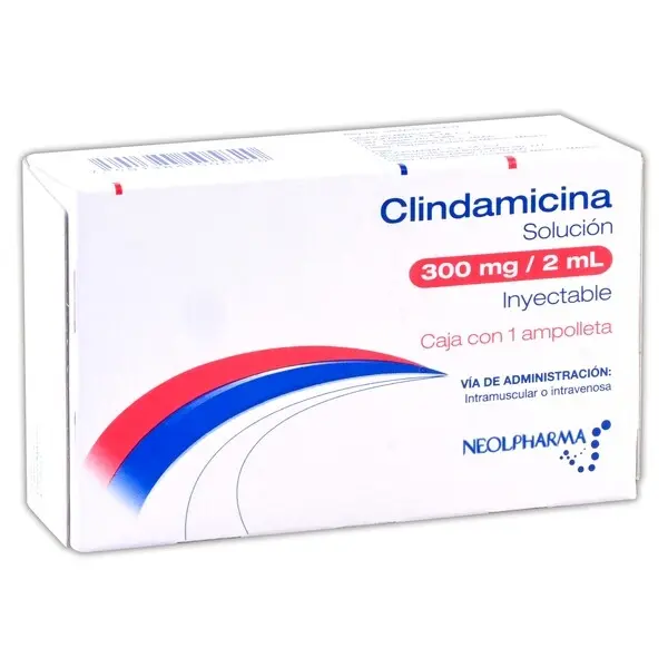 [045M2012] Clindamicina Neolpharma solución inyectable 300mg/2ml C/1