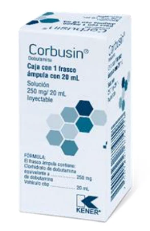 [011M2004] Corbusin solución inyectable 250mg/20ml (Dobutamina) C/1 