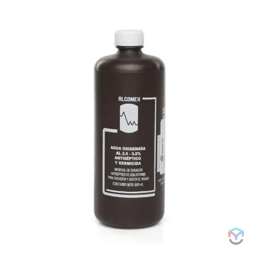 [0478C95] Agua oxigenada solución 3% 500ml