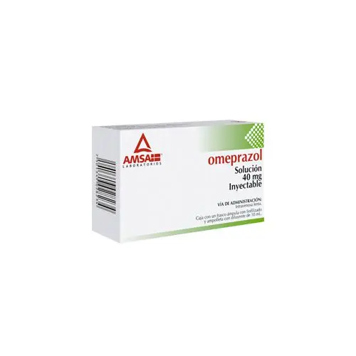 [160M2002] Omeprazol AMSA solución inyectable 40mg/10ml C/1