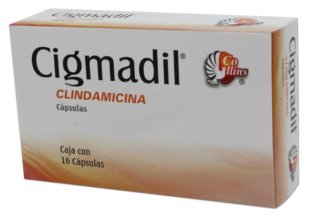 [165M2001] Cigmadil cápsulas 300mg (Clindamicina) C/16