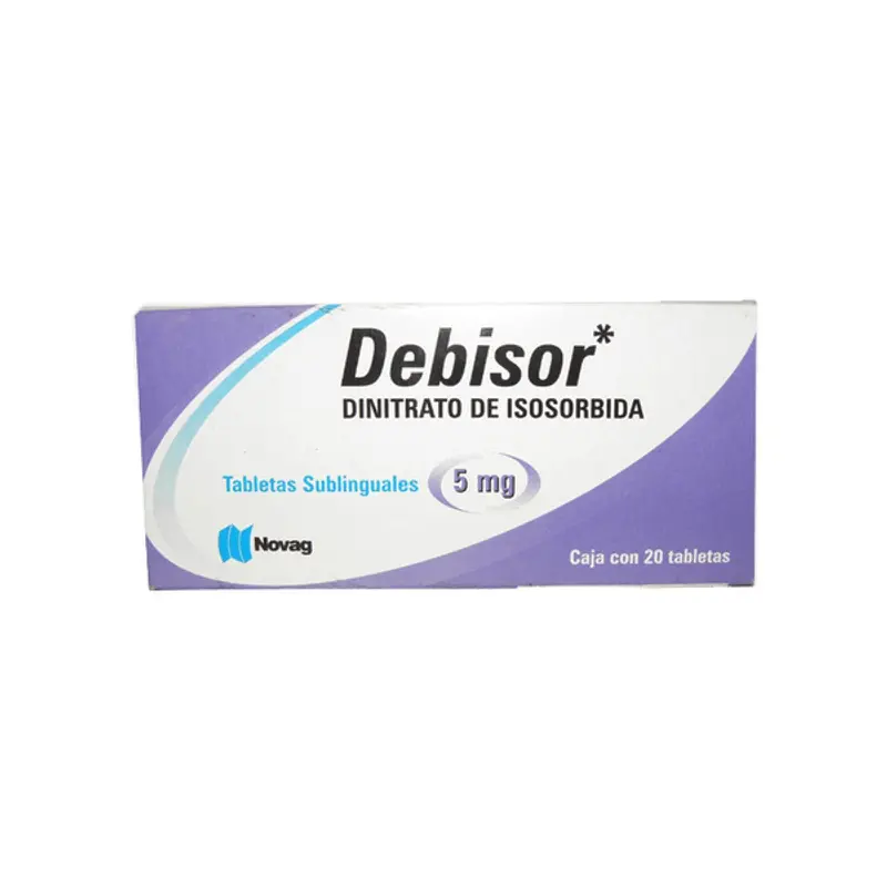 [372202] Debisor tabletas 5mg (Isosorbida) C/20