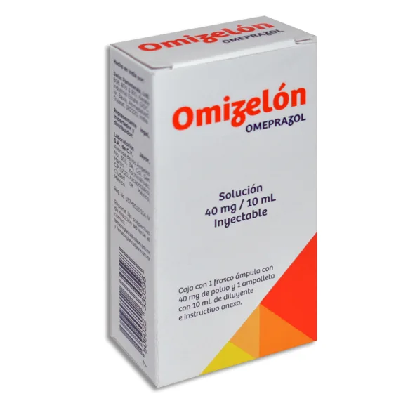 [037M2023] Omyzelón solución inyectable (Omeprazol) 40mg/10ml C/1
