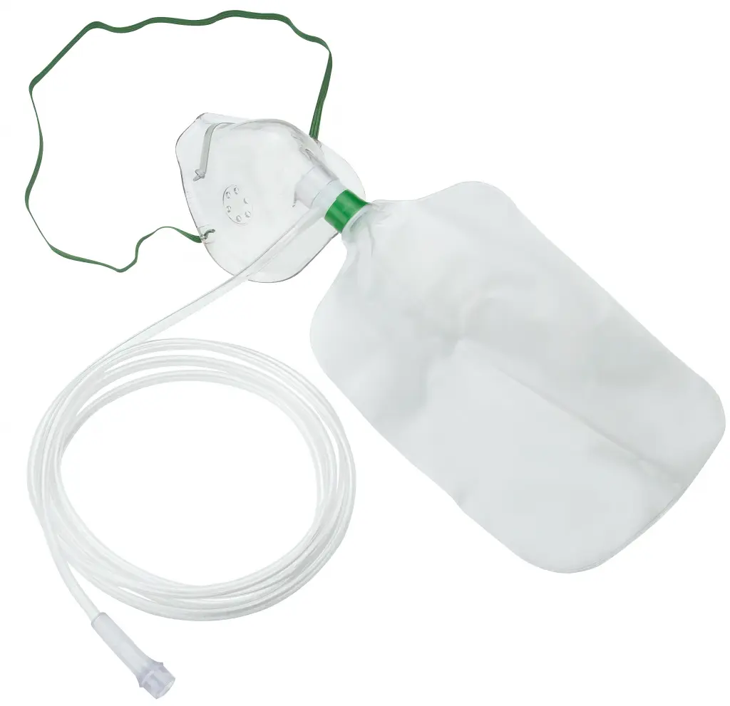 [1009] Mascarilla para oxígeno c/reservorio (adulto) C/1