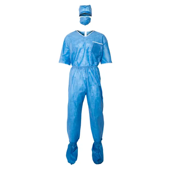 Filipina y pantalón quirúrgico no estéril 25G C/1