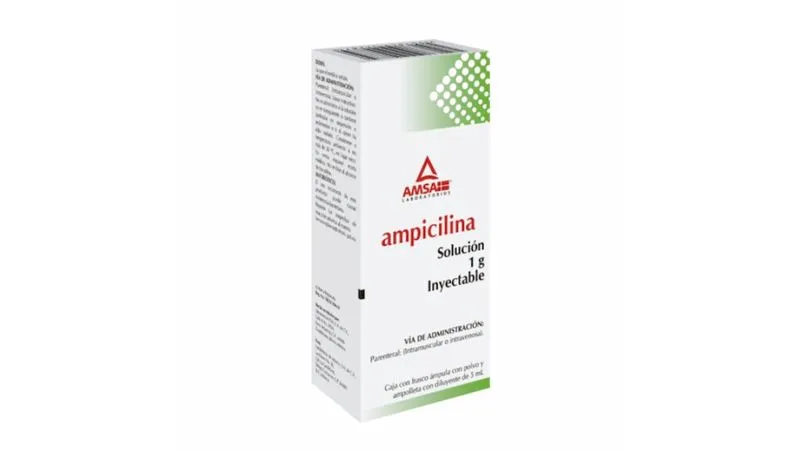 [78553] Ampicilina AMSA solución inyectable 1g/5ml C/1
