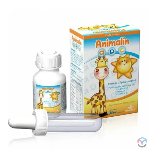 [133300CO160501] Animalin A-D-C suspensión 2g/100ml (Ibuprofeno) 120ml (ANIMALIN A-D-C Sol. Gotas 30 ML. 1333 UI-35 MG-400 UI/1 ML. Vitaminas ACD. (Suplemento alimenticio
