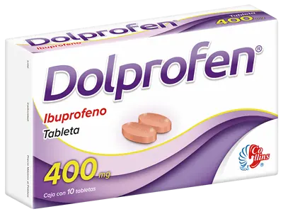 [266M2016-2] Dolprofen tabletas 400mg (Ibuprofeno) C/10