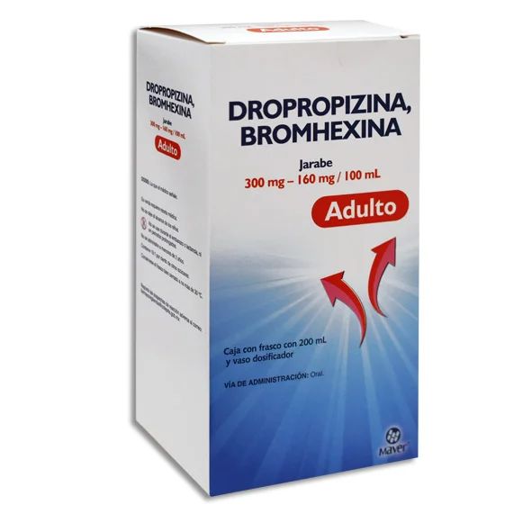 [079M2024] Dropropizina/Bromhexina jarabe adulto 300-160mg/100ml 200ml