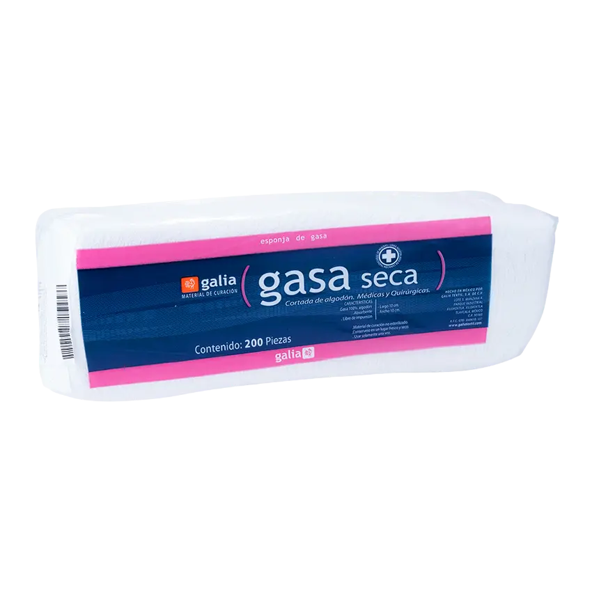 [GT00296] Esponja de gasa no estéril tejido tipo VII 10x10cm C/200