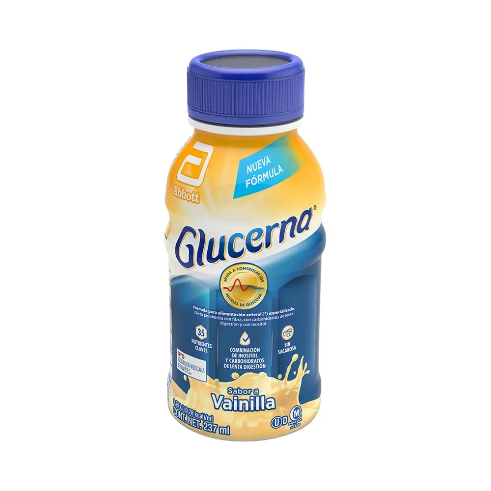 Glucerna suspensión sabor vainilla (Dieta polimérica) 237ml