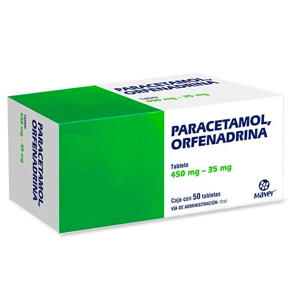 [151M2023] Laritol-D tabletas 5/30mg (Loratadina/Fenilefrina) C/10 (PARACETAMOL/ORFENADRINA (Maver) c/50 TABS. 450/35 MG.