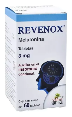 [581M97] Revenox tabletas 3mg (Melatonina) C/60
