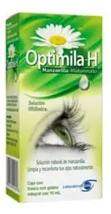 [2608C2011] Optimila solución oftálmica gotero 3-0.16mg/1ml (Nafazolina/Feniramina) 15ml ( Manzanilla + Hialuronato