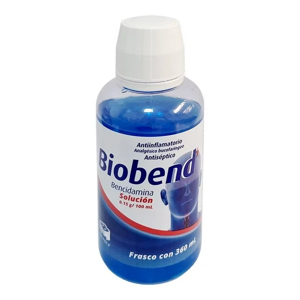[122M2014] Biobend solución bucofaríngea 0.15g/100ml 360ml