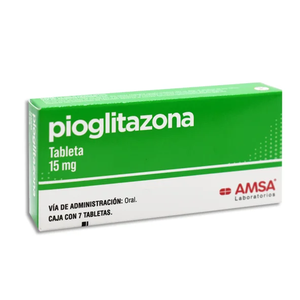 [130M2013] Pioglitazona AMSA tabletas 15mg C/7