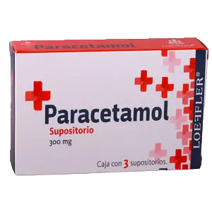 [409M2003] Paracetamol Loeffler supositorios 300mg (Paracetamol) C/3