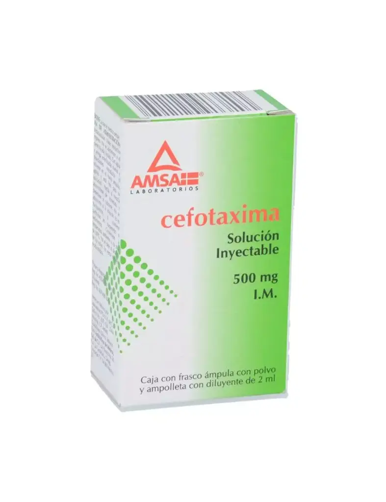 [232M93-2] Cefotaxima AMSA I.M. solución inyectable 1g/4ml C/1