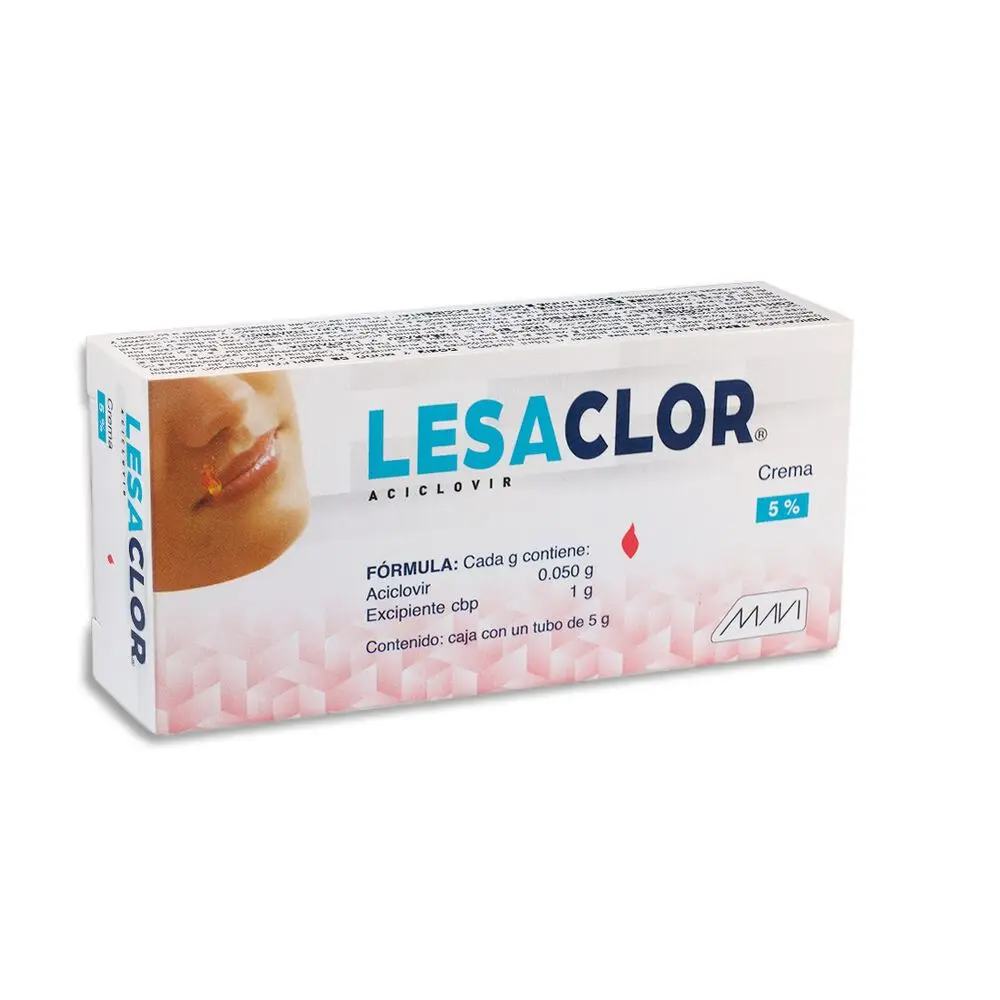 [373M97] Soviclor Crema 0.5g/1g (Aciclovir) 5g