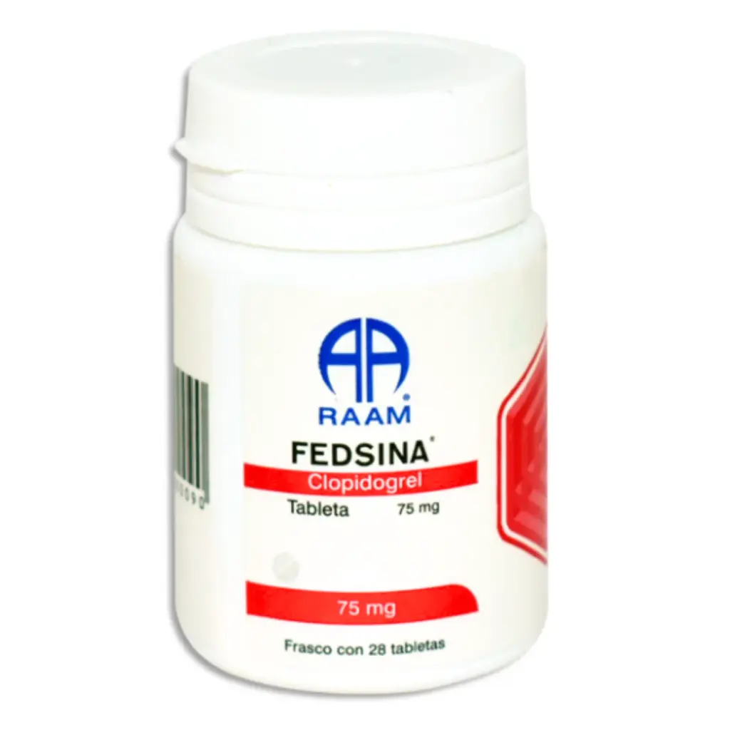 [108M2023] Fedsina tabletas 75mg (Clopidogrel) C/28