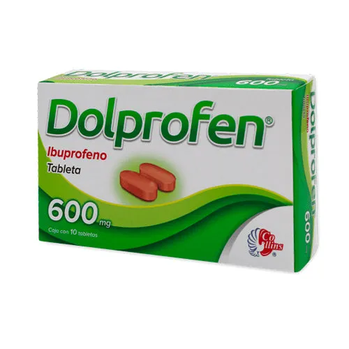[266M2016-3] Dolprofen tabletas 600mg (Ibuprofeno) C/10