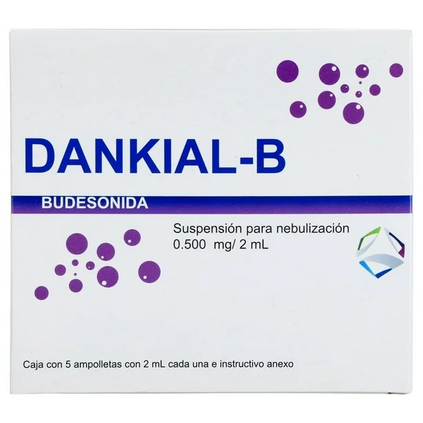 [034M2021-2] Dankial-B suspensión p/nebulización 0.500mg/2ml (Budesonida) C/5