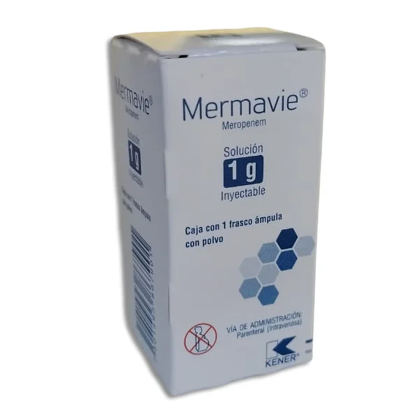 [380M2008] Mermavie solución inyectable 1g/20ml (Meropenem) C/1