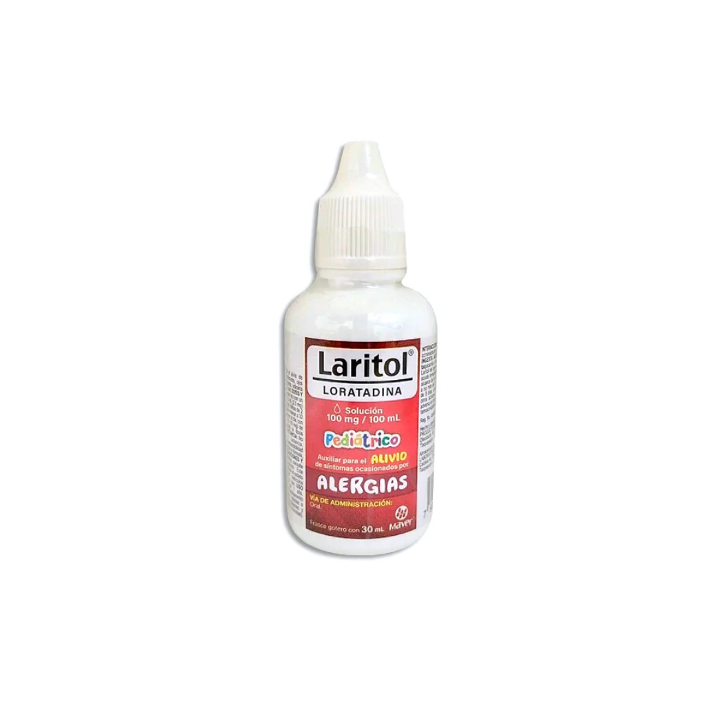 [454M2000] Laritol solución pediátrica 100mg/100ml (Loratadina) 30ml