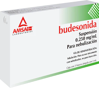 [143M2012] Budesonida AMSA suspensión p/nebulización 0.250mg/2ml C/5